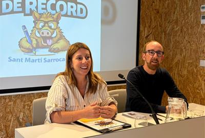 Sant Martí Sarroca vol batre un rècord amb un dictat col·lectiu per fomentar el català. Ajt Sant Martí Sarroca